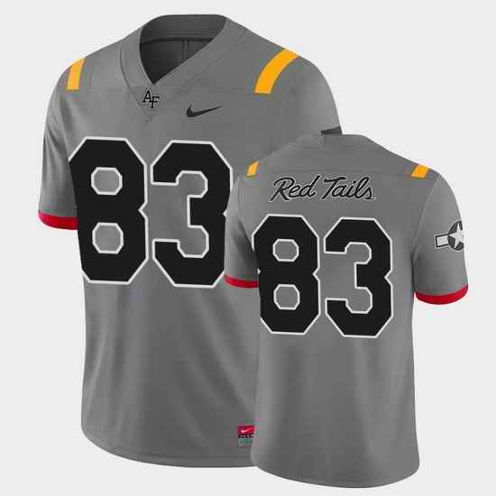 Men Air Force Falcons Jake Spiewak Game Anthracite Red Tails Alternate Jersey
